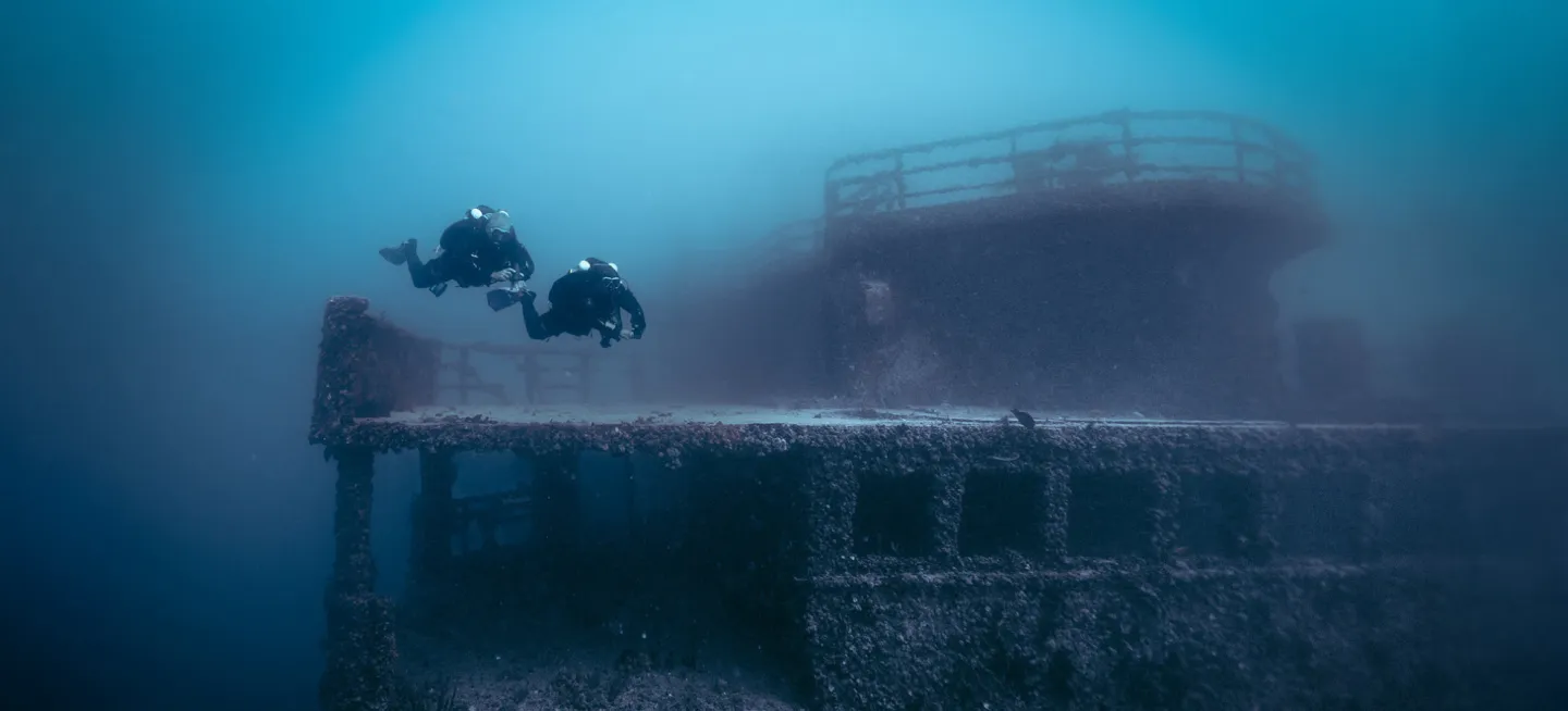 Garmin dive computers underwater