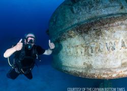 cayman kittiwake underwater dive