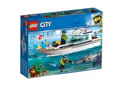 Lego dive boat set