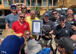 record ocean clean up