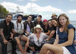 Habsburg crew ship boat ocean group photo
