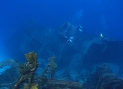 Keith Tibbetts shipwreck in Cayman Brac