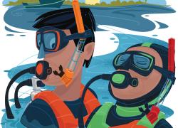 scuba diving leg cramps tips