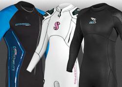 New 3mm scuba diving wetsuits for warm water divers