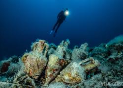 shipwreck in Greece