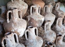 Roman Amphoras found Underwater