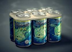 Saltwater Brewery edible six-pack ring