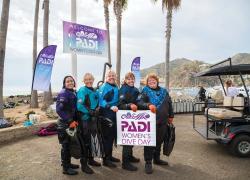 Scuba Divers PADI Womens Dive Day