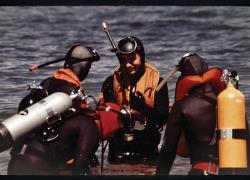 PADI vintage scuba diving