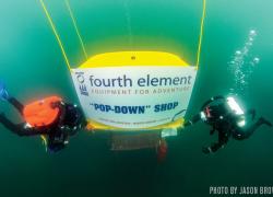 Underwater Fourth Element souvenir shop