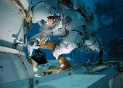 NASA scuba diving training