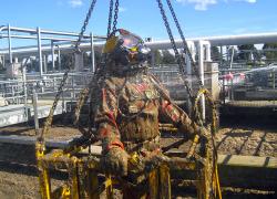 commercial contamination diving
