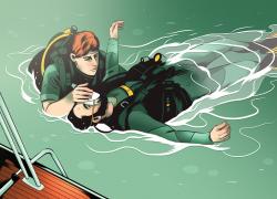 scuba diving training rescue