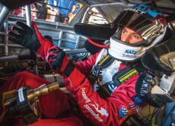 Ray Black Jr. NASCAR scuba diving